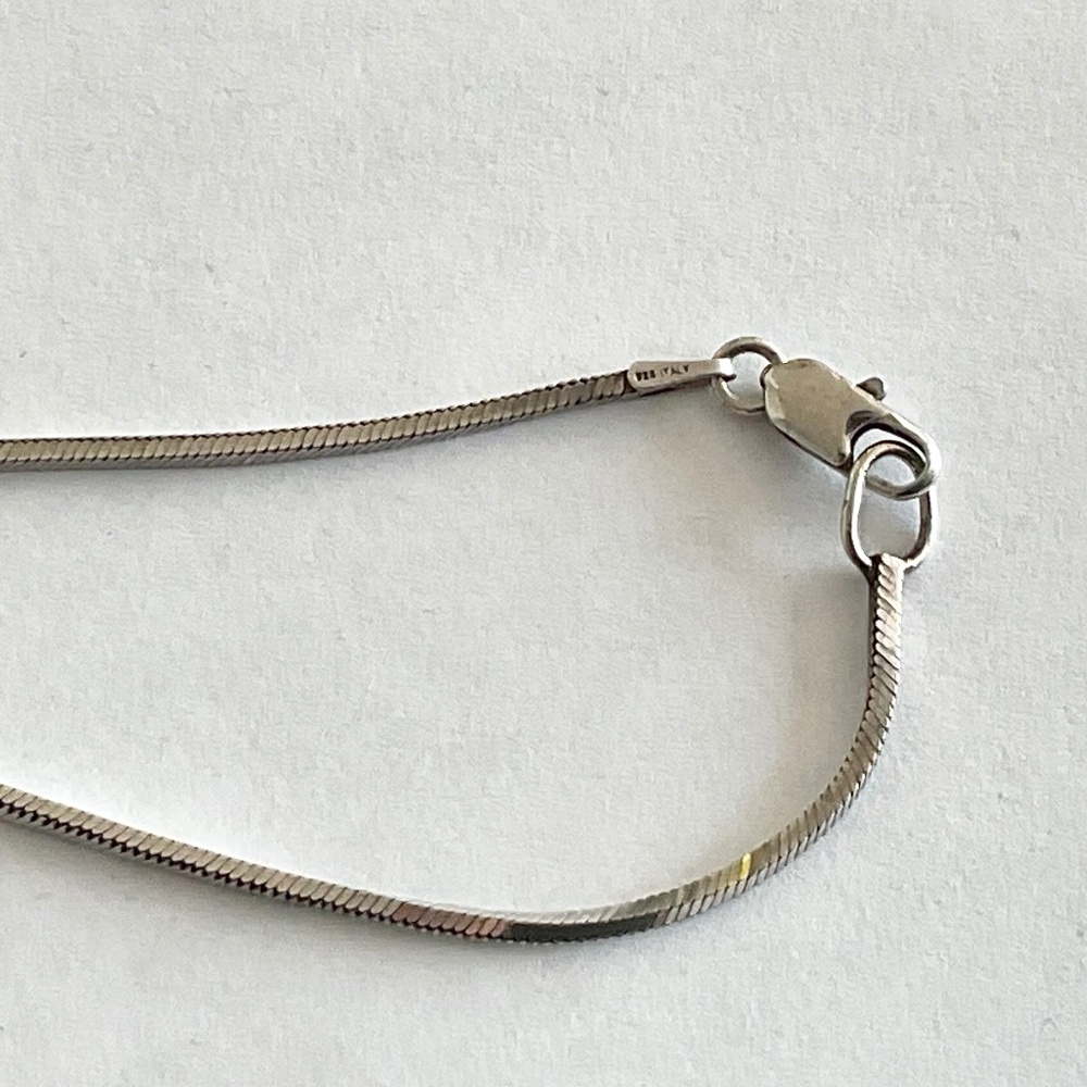 925 sterling silver chain 20''/50cm Italy